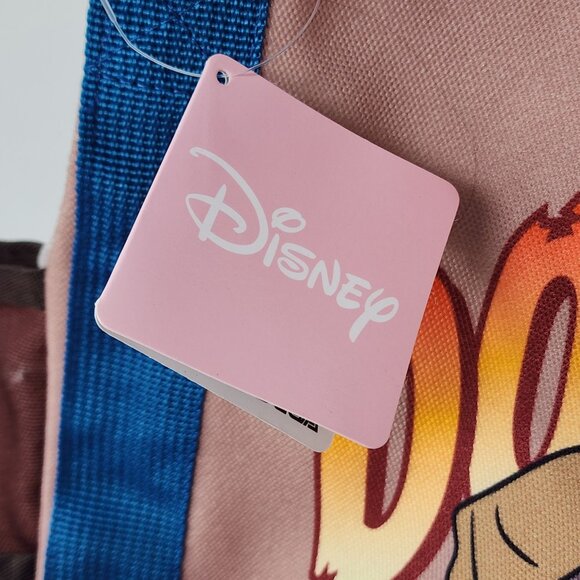 Disney Chip N Dale Rescue Rangers Double Trouble Large Tote Bag 17x14 - Picture 4 of 8